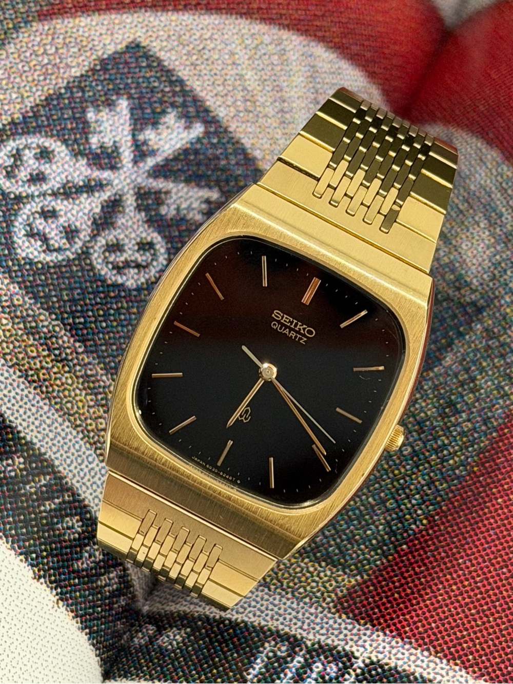 Vintage 1980 Seiko Quartz 6030-5220 Men’s Watch